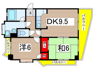 ロイヤル杁中の物件間取画像